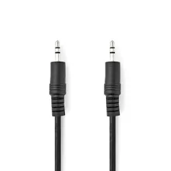 3.5 mm Erkek - 3.5 mm Erkek 3m Bükülmeye Karşı Stereo Ses Kablosu - Nedis Cable