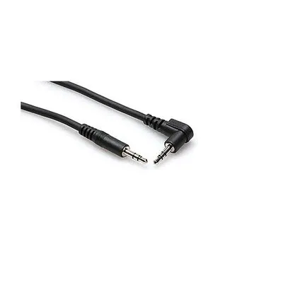 3.5 mm TRS (M) <-> 3.5 mm. TRS (M) Stereo kablo, Sağa kırımlı, 1,5 Mt. CMM-105R - 1