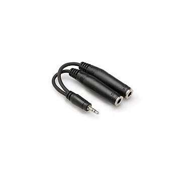 3.5 mm TRS (M) <-> Dual 6.3 mm TRS (F) Y-kablo YMP-233 - Hosa