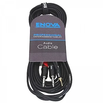 3.5mm to TS - Çift 6.3mm 1 Metre Kablo (EC-A3-PSMPLM-1) - 2