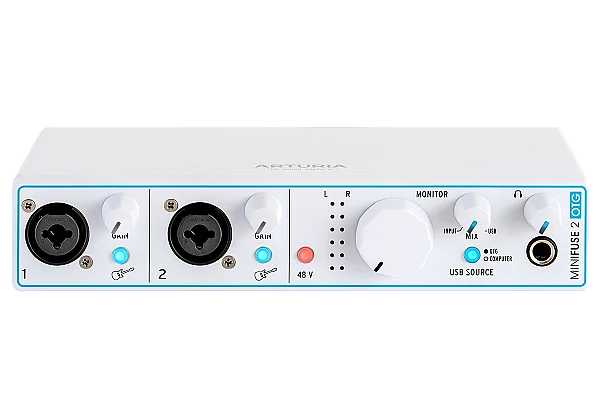 MiniFuse 2 OTG - White / Çift USB Girişli, Ses Kartı - 6