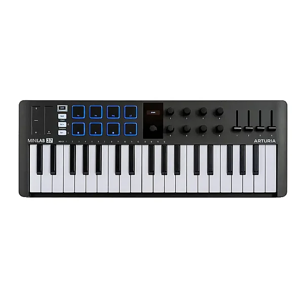 Minilab 37 | Yeni Nesil 37-Tuş Keyboard / Controller (SİYAH) - 1