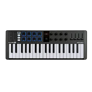 Minilab 37 | Yeni Nesil 37-Tuş Keyboard / Controller (SİYAH) - Arturia