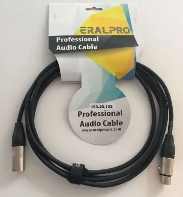 3m Hazır Yapılı XLR-XLR Mikrofon Kablosu - 1