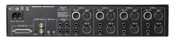 4-710D - 4 Kanal Tone Blending Tüp Mikrofon Preamp + Compressor / Ön Sipariş - 2