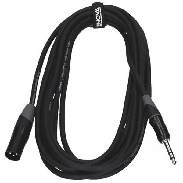 5 Metre XLR(M) - TRS(M) Kablo (Enova Konnektör + Maxon Mxa 22 Summit Kablo) - 2