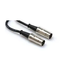 5-pin DIN (M) <-> 5-pin DIN (M) PRO MIDI kablosu, 3 metre. MID-510 - Hosa