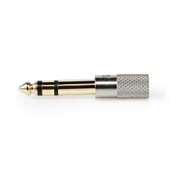 6.35 mm Çivi Erkek - 3.5 mm Dişi Çevirici Adaptör - 2