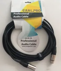 6m Hazır Yapılı XLR-XLR Mikrofon Kablosu - 