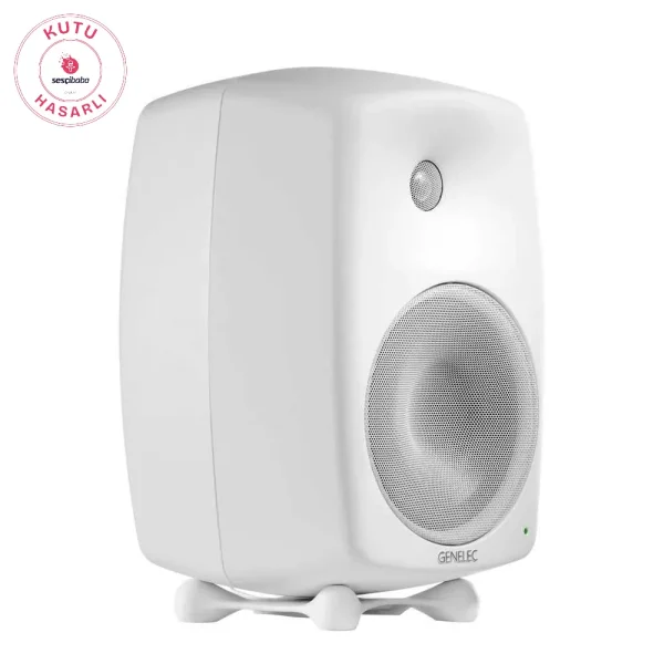 8050B 8'' Referans Monitörü, Beyaz (tek) - KUTU HASARLI - 2