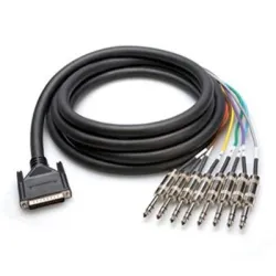8'li DB25-TRS Snake Kablo 4 m (DTP-804) - Hosa