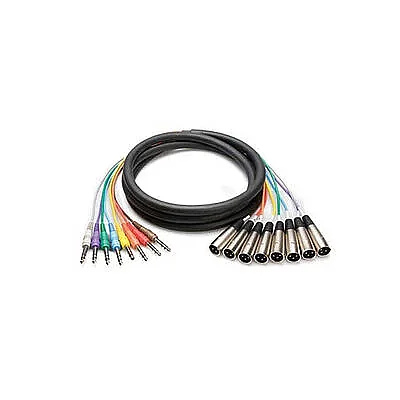 8'li TRS-XLRM Snake Kablo (5 mt) STX-805M - 1