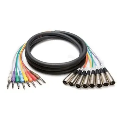 8'li TRS-XLRM Snake Kablo 7 m STX-807M - 1