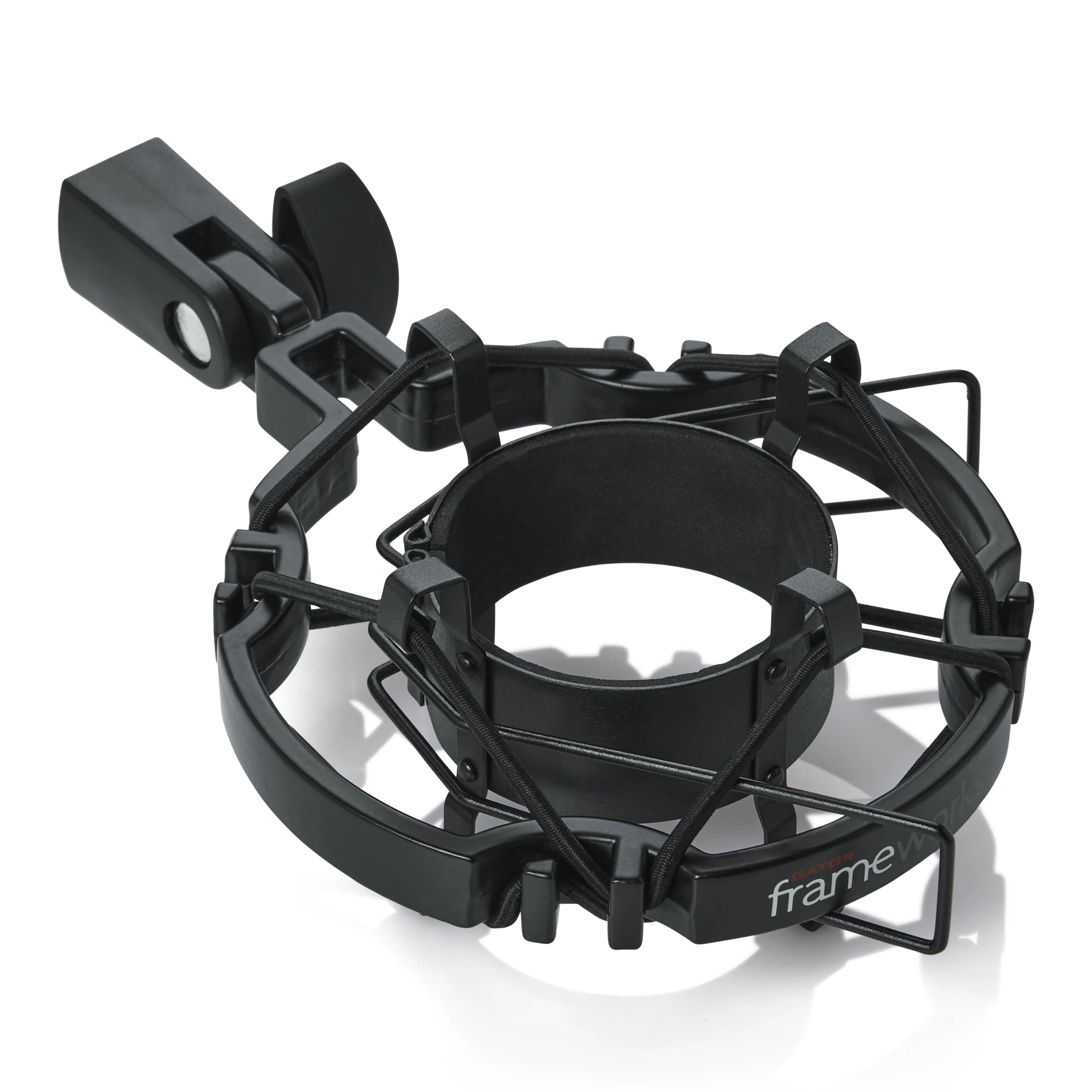 Frameworks universal shock mount, yaylı iç halka ve mikrofon dişi