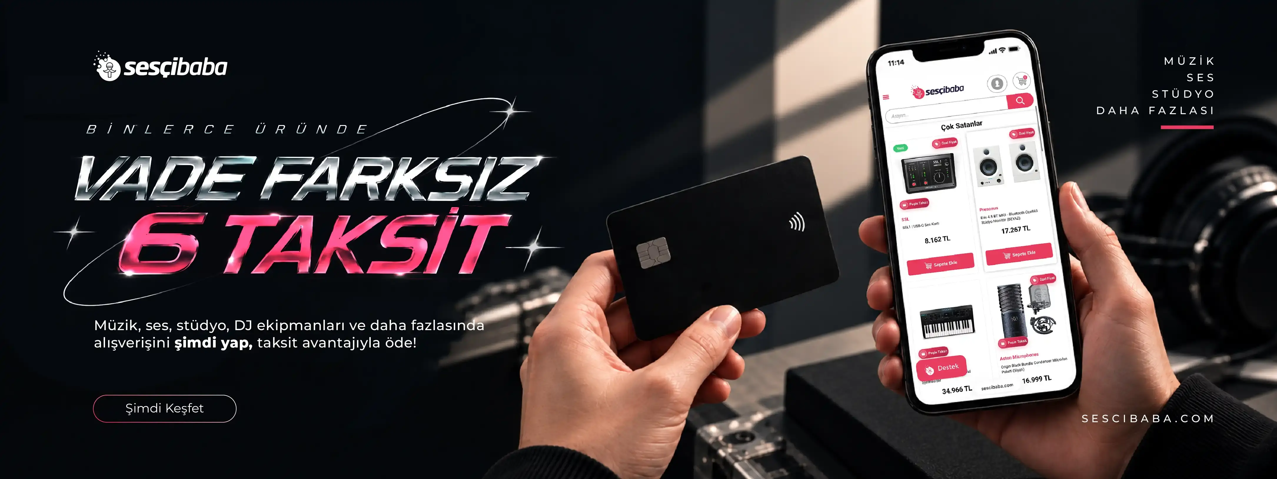 6 TAKSİT Banner