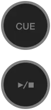 Bigger, Faster, Smarter: The AlphaTheta CDJ-3000X Unveiled 2 Play/Cue buttons icon