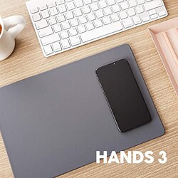 HANDS 3 DUST GRAY Wireless Şarjlı Mouse Pad