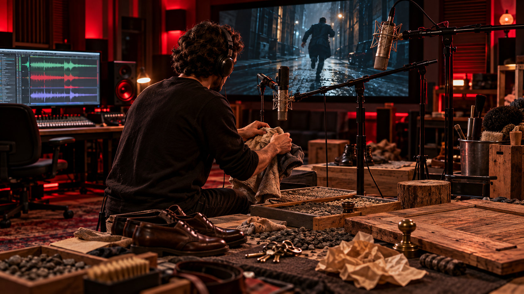 Foley Sanatı: Filmlerdeki Sesler Nasıl Üretiliyor?