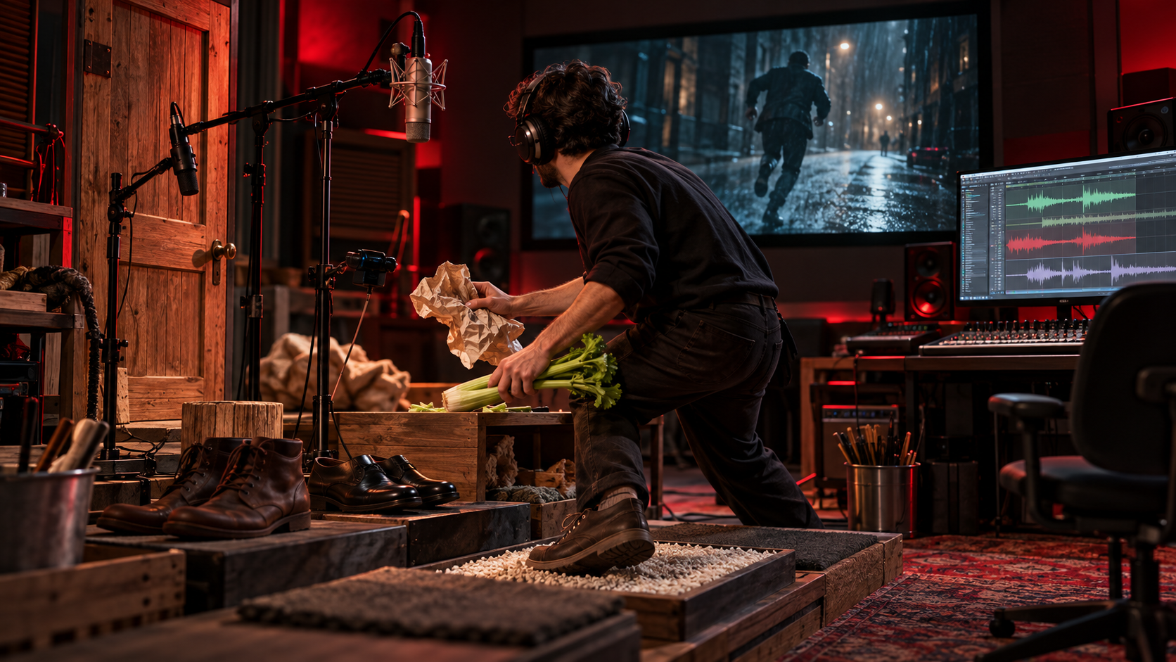Foley Sanatı: Filmlerdeki Sesler Nasıl Üretiliyor?