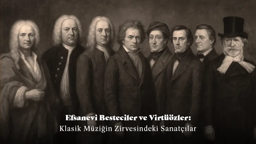 Efsanevi Besteciler ve Virtüözler: Klasik Müziğin Zirvesindeki Sanatçılar 