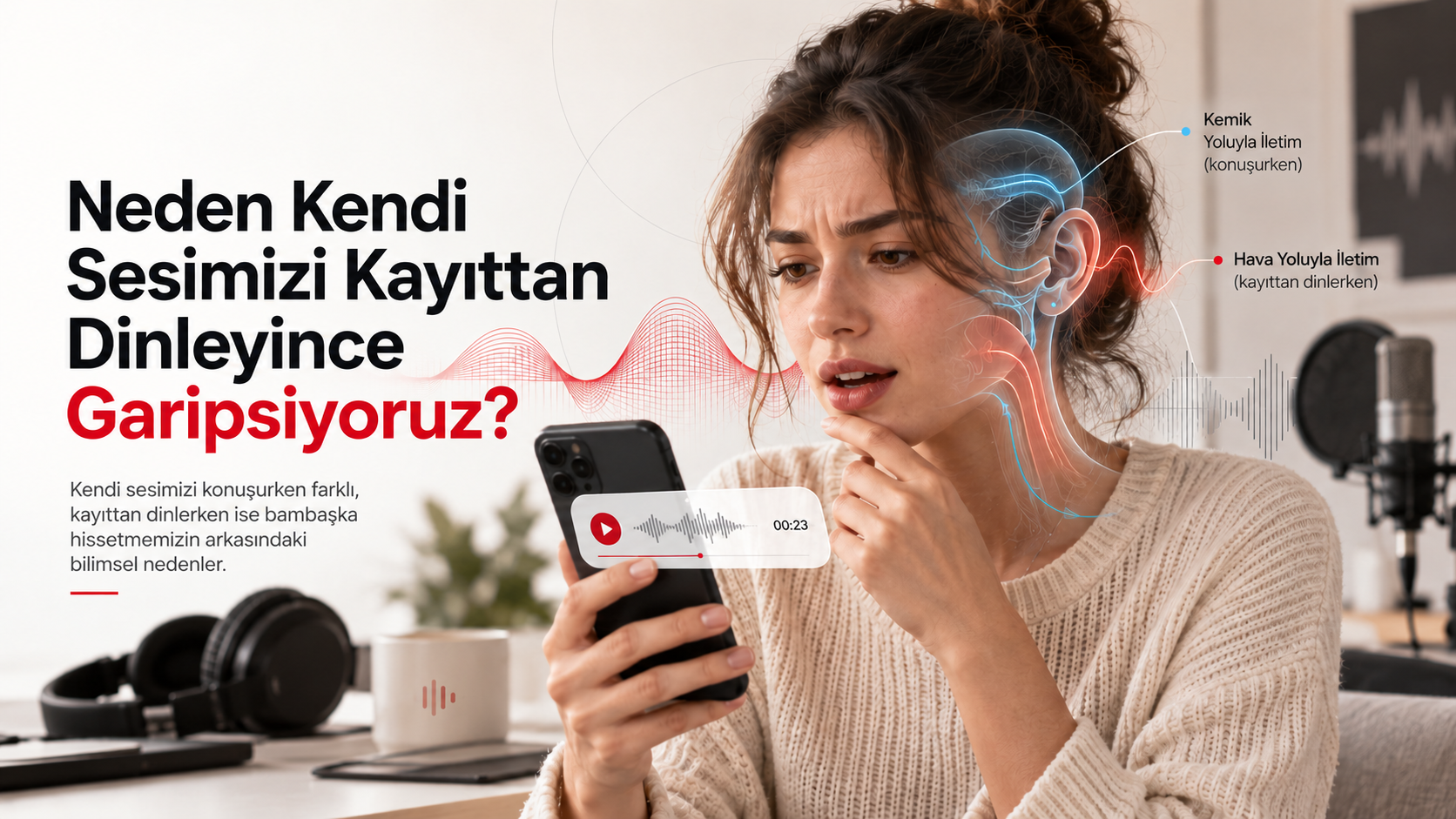 Neden Kendi Sesimizi Kayıttan Dinleyince Garipsiyoruz?