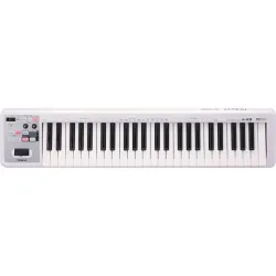 A49 MIDI USB Klavye (Beyaz) - 