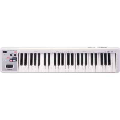 A49 MIDI USB Klavye (Beyaz)