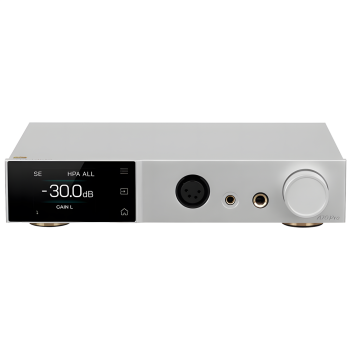 A70 PRO Headphone Amplifier / Preamp Balanced Volume R2R | Silver - Topping Audio