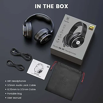 Studio HIFI Yüksek Çözünürlüklü Kapalı Stüdyo Kulaklığı - 2