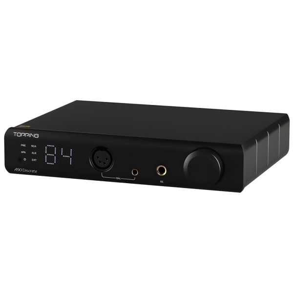 A90 DISCRETE Discrete Balanced Headphone Amplifier Preamplifier | Black - 2