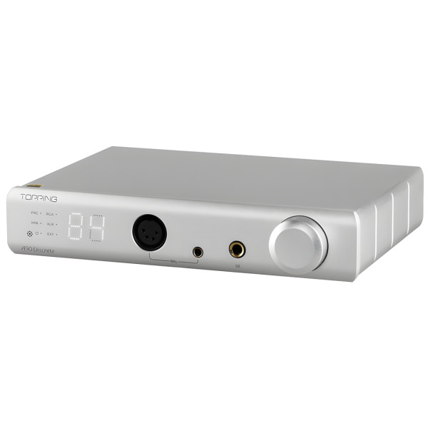 A90 DISCRETE Discrete Balanced Headphone Amplifier Preamplifier | Silver - 2