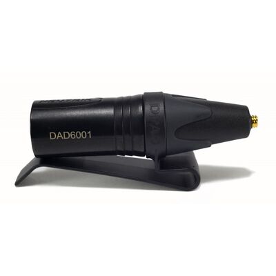 Adapter: MicroDot to 3-pin XLR with Belt Clip (DAD6001-BC) - 1