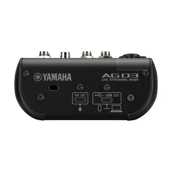 AG 03 MK2 3 Kanallı Usb Mikser (Siyah) - 2