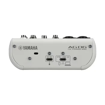 AG 06 MK2 / 6 Kanallı Usb Mikser (Beyaz) - 3