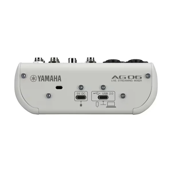 AG 06 MK2 / 6 Kanallı Usb Mikser (Beyaz) - 3