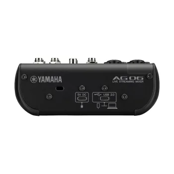 AG 06 MK2 / 6 Kanallı Usb Mikser (Siyah) - 3