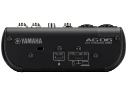 AG 06 MK2 / 6 Kanallı Usb Mikser (Siyah) - 3