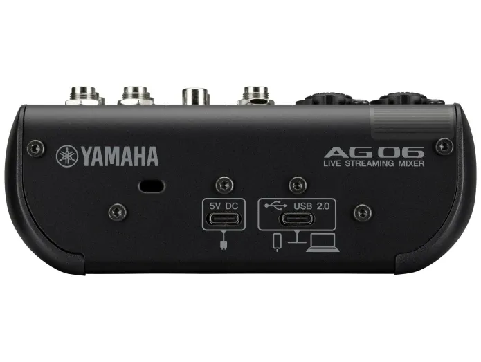 AG 06 MK2 / 6 Kanallı Usb Mikser (Siyah) - 3