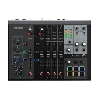 AG 08 / All In One 8 Kanallı USB Mikser (Siyah) - Yamaha