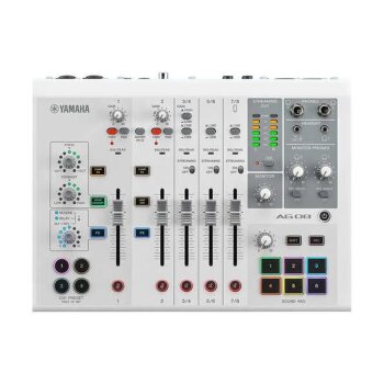 AG 08 / All In One 8 Kanallı USB Mikser (Beyaz) - Yamaha