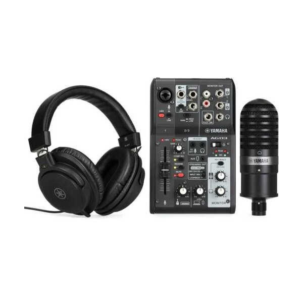 AG 03 MK2 B LSPK / Canlı Yayın Seti (Siyah) - Yamaha