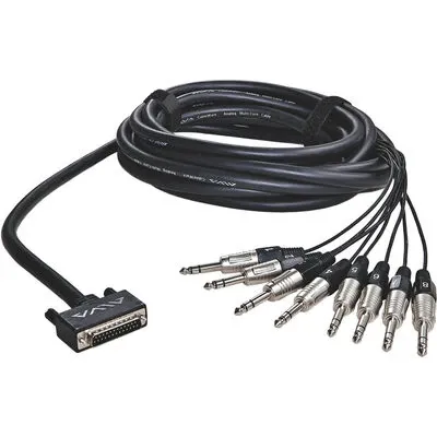 AI25-8T3 DUB 25 male <> 8 x TRS Stereo Plug, 3M - 1