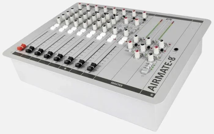 Airmate-USB 8 ch. triple input radio On-Air / Production console with 2x USB and 2x TELCO - 3