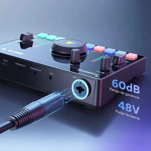 AMC2 NEO ve PD200X Canlı Yayın Mikser Seti ( Siyah ) - 3