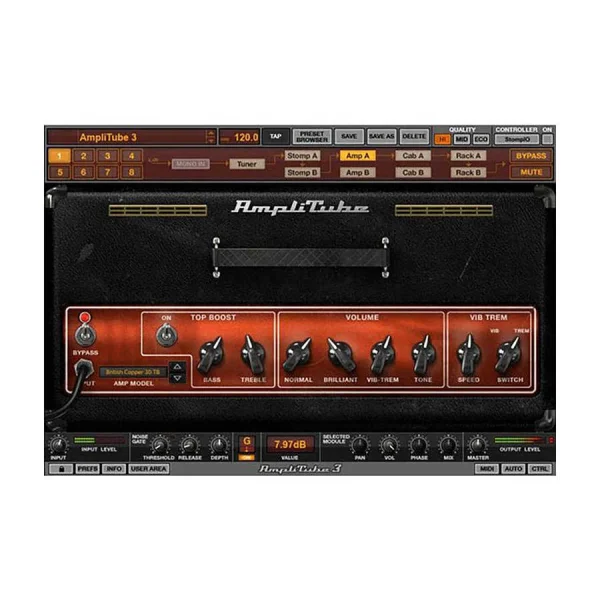 AmpliTube 3 Bilgisayar Yazılımı - 3