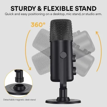 AU-903 Cardioid Condenser USB Mikrofon - 3
