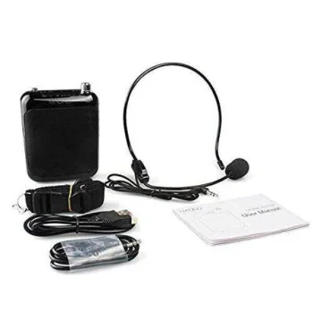 AU-C01 Taşınabilir Headset Mikrofon-Hoparlör Seti - 2
