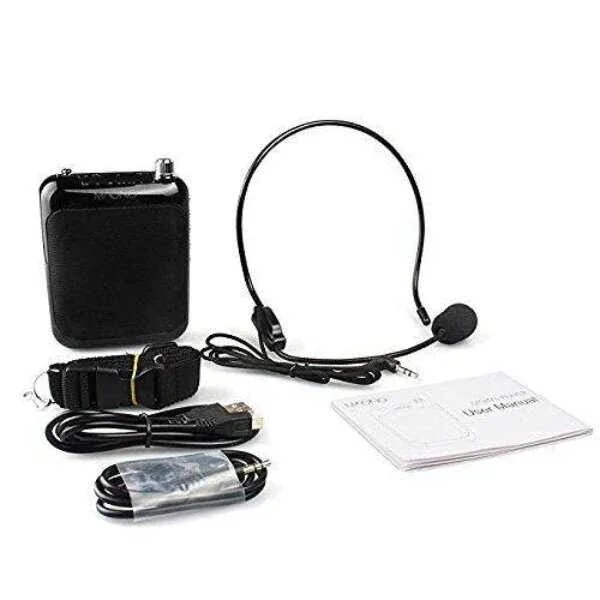 AU-C01 Taşınabilir Headset Mikrofon-Hoparlör Seti - 2