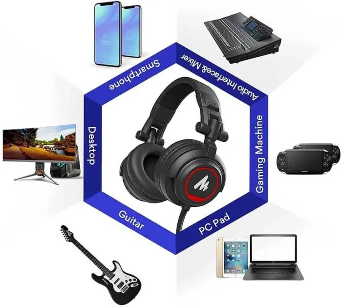 AU-MH501 Kulak Üstü Stüdyo Kulaklığı - 3