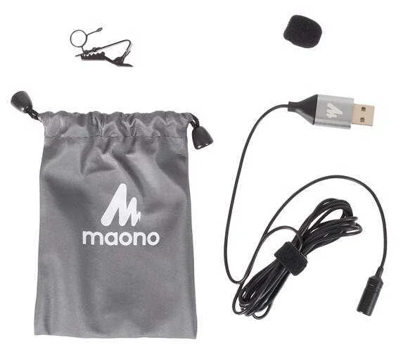 AU-UL10 USB Yaka Mikrofonu - 5
